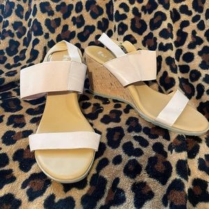 Korks wedge sandals size 8